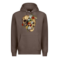 Coffee nature skull Premium Hoodie - RanaPortraitStore