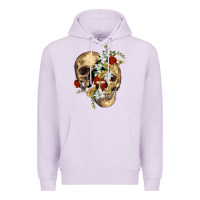 Lilac nature skull Premium Hoodie - RanaPortraitStore