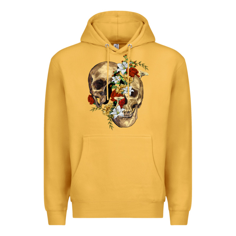Nature Skull Premium Hoodie by RanaPortraitStore | Teevron
