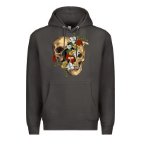 Smoke nature skull Premium Hoodie - RanaPortraitStore