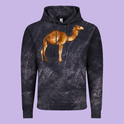Camel Vintage Hoodie Designed By Barkaloodesign