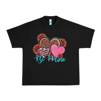 Black valentine's day be mine hearts sunflower Urban Heavy Tee - RanaPortraitStore