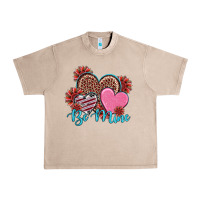 French Oak valentine's day be mine hearts sunflower Urban Heavy Tee - RanaPortraitStore