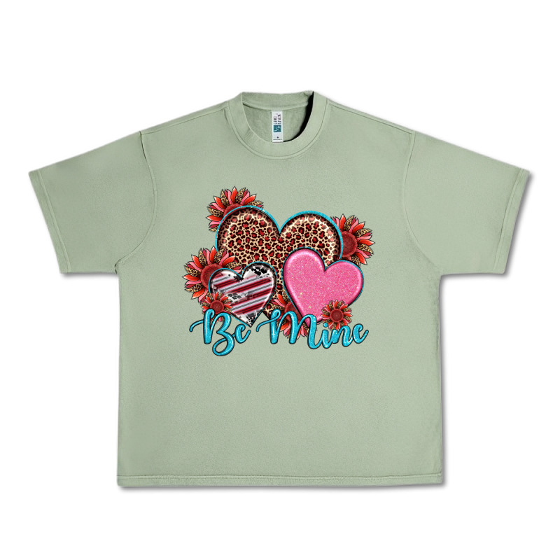 Valentine's Day Be Mine Hearts Sunflower Urban Heavy Tee by RanaPortraitStore | Teevron