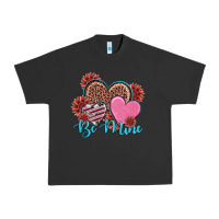 Pigment Black valentine's day be mine hearts sunflower Urban Heavy Tee - RanaPortraitStore