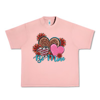 Salmon valentine's day be mine hearts sunflower Urban Heavy Tee - RanaPortraitStore