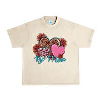 Sandshell valentine's day be mine hearts sunflower Urban Heavy Tee - RanaPortraitStore