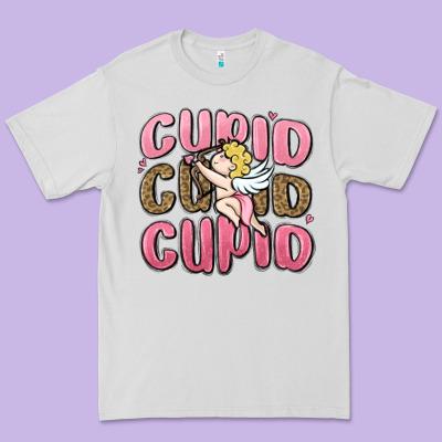 Cupid Cupid Cupid Valentine's Day Premium Tee Designed By Maliassmallbusiness