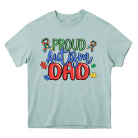 Arona proud autism dad Heavy Core Tee - MaliasSmallBusiness