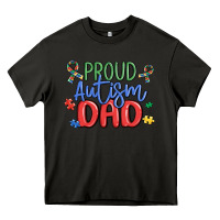 Asphalt proud autism dad Heavy Core Tee - MaliasSmallBusiness