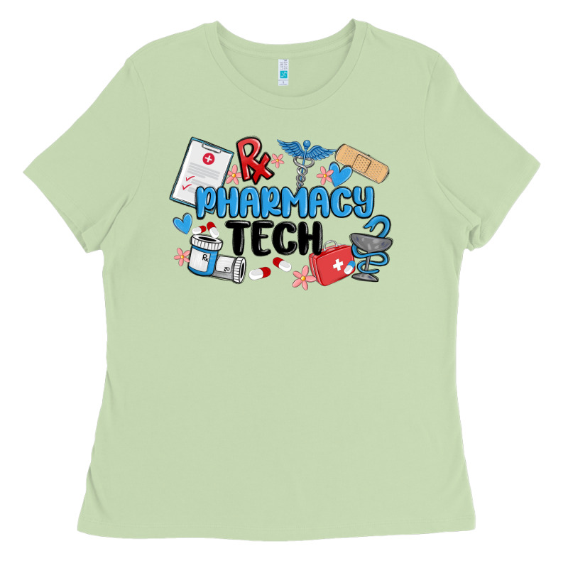 Pharmacy Tech Ladies Tee by MaliasSmallBusiness | Teevron