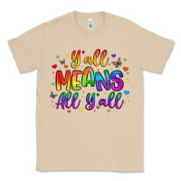Mushroom y all means all y all Classic Tee - Artiststas