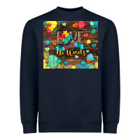 Navy love needs no words Heavyweight Sweatshirt - CowGirlArtShop
