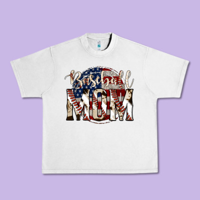 American Baseball Dad Urban Heavy Tee Designed By Bettercallsaul