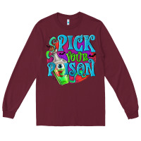 Burgundy Pick Your Poison Long Sleeve Tee - texasbilliewilder