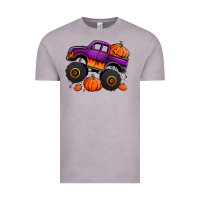 Vintage Zinc halloween jack o lantern monster truck Vintage Tee - Jasminsmagicworld