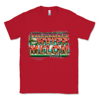 Red i̇f you drink don't drive do the watermelon crawl Classic Tee - JahusDesignShop