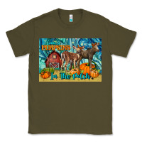 Army Green Cutest Pumpkins In The Patch Classic Tee - LillyAllenDesigns