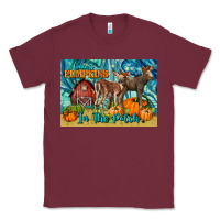 Burgundy Cutest Pumpkins In The Patch Classic Tee - LillyAllenDesigns