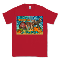 Red Cutest Pumpkins In The Patch Classic Tee - LillyAllenDesigns