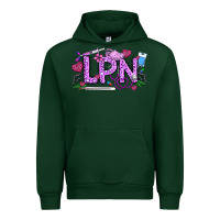 Foreset Green Valentine LPN Urban Hoodie - CowhideDigitalArt