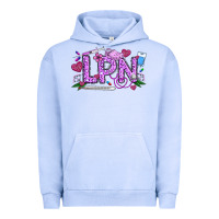 Pigment Grape Ice Valentine LPN Urban Hoodie - CowhideDigitalArt