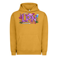 Pigment Peanut Butter Valentine LPN Urban Hoodie - CowhideDigitalArt