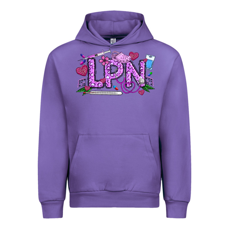 Valentine Lpn Urban Hoodie by CowhideDigitalArt | Teevron