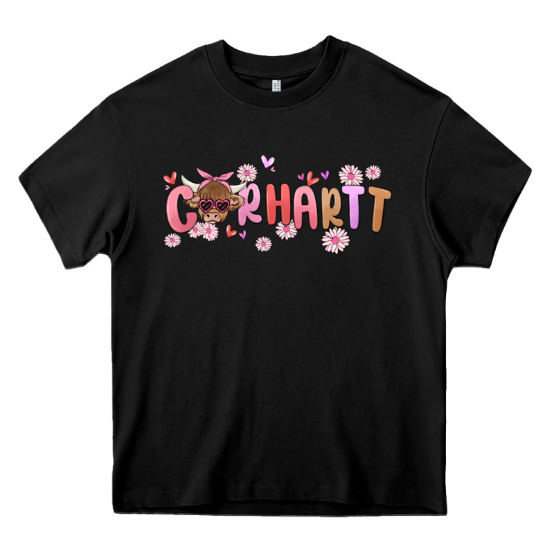 Carhartt Cow Valentines Day Heavy Core Tee by MaliasSmallBusiness | Teevron