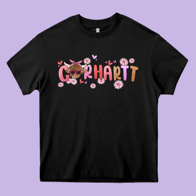 Carhartt Cow Valentines Day Heavy Core Tee Designed By Maliassmallbusiness