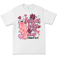 White valentine jesus fills my cup Premium Tee - MaliasSmallBusiness