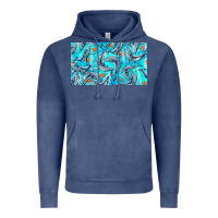 Vintage Denim humpback whale  cup Vintage Hoodie - BarkalooDesign