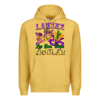 Antique Gold Laissez les bon temps rouler Premium Hoodie - FaDigitalArtStudio