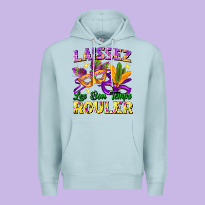 Laissez Les Bon Temps Rouler Premium Hoodie Designed By Fadigitalartstudio