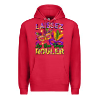 Cardinal Laissez les bon temps rouler Premium Hoodie - FaDigitalArtStudio