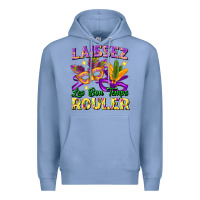 Colony Blue Laissez les bon temps rouler Premium Hoodie - FaDigitalArtStudio