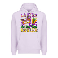 Lilac Laissez les bon temps rouler Premium Hoodie - FaDigitalArtStudio