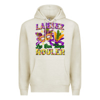 Oatmeal Heather Laissez les bon temps rouler Premium Hoodie - FaDigitalArtStudio
