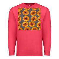 Cardinal african fabric seamless pattern Premium Sweatshirt - BundleAndBundleShop