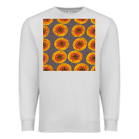 Dove Grey african fabric seamless pattern Premium Sweatshirt - BundleAndBundleShop