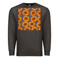 Smoke african fabric seamless pattern Premium Sweatshirt - BundleAndBundleShop
