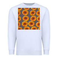 White african fabric seamless pattern Premium Sweatshirt - BundleAndBundleShop