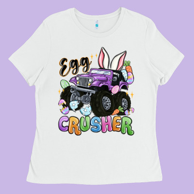 Egg Crusher Ladies Tee Designed By Maliassmallbusiness