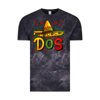 Cloud Black dos my second mexican birthday Vintage Tee - Jasminsmagicworld