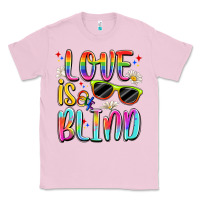Bubblegum Pink love is blind Classic Tee - Artiststas