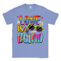 Colony Blue love is blind Classic Tee - Artiststas