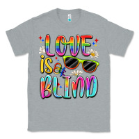 Heather Grey love is blind Classic Tee - Artiststas