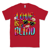 Red love is blind Classic Tee - Artiststas
