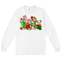 White Christmas coffee cup Long Sleeve Tee - NancyCooperArtShop