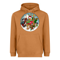 Meerkat Joy gingerbread Heavyweight Hoodie - FaDigitalArtStudio